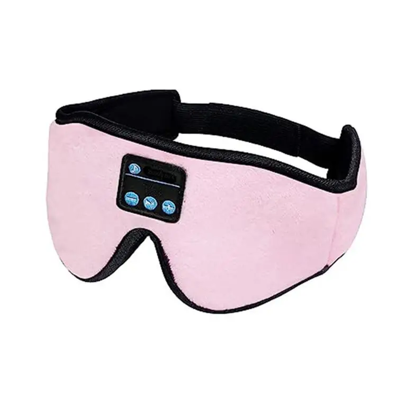 Antifaz para Dormir con Auriculares Bluetooth 3D Altavoz HD Integrado para Escuchar Música - Imagen 10