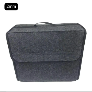 Organizador plegable de maletero para coche en fieltro resistente