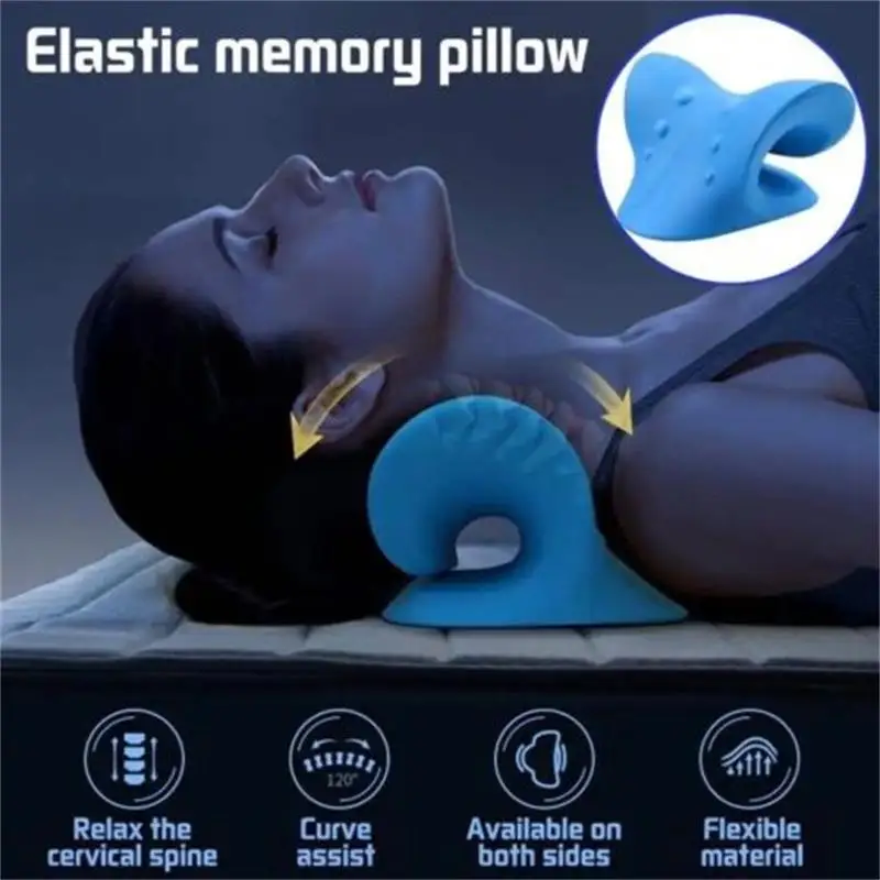 Almohada de tracción cervical para cuello y hombros - Imagen 4