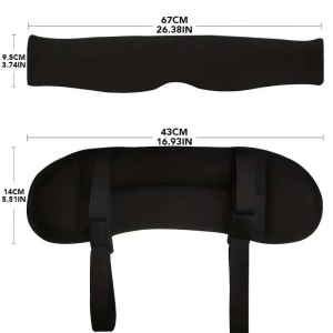 Antifaz de Viaje 3D Contorneado Bloqueo Total de Luz Sin Presión en los Ojos Ajustable para Avión