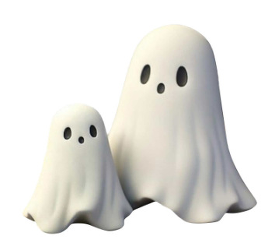 Figuras decorativas de fantasmas para Halloween - Imagen 8