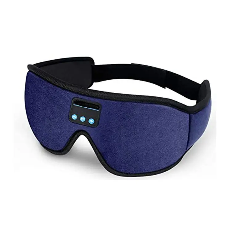 Antifaz para Dormir con Auriculares Bluetooth 3D Altavoz HD Integrado para Escuchar Música - Imagen 9