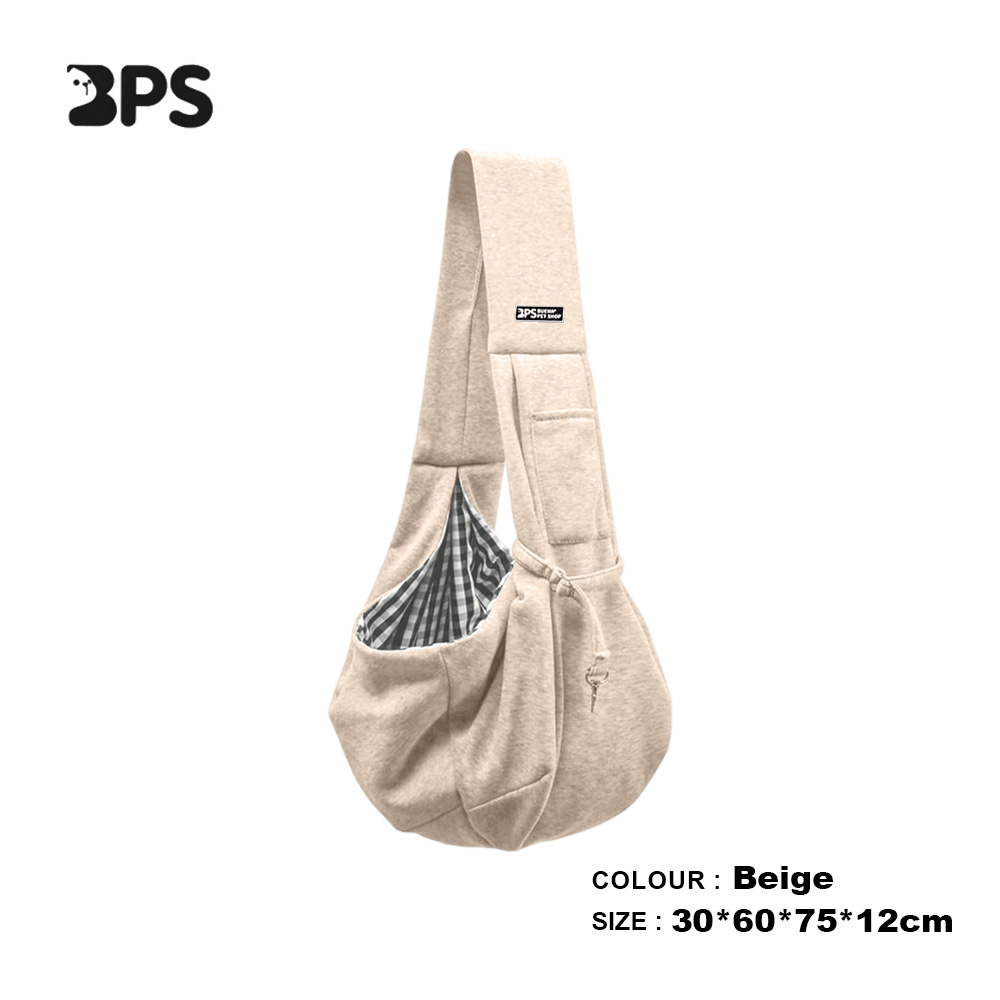 Transportín bandolera de algodón para perros y gatos pequeños - Imagen 10