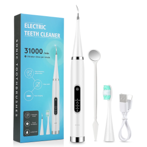 Blanqueador Dental Eléctrico Elimina Sarro y Manchas de Café Cepillo Sónico de Alta Frecuencia