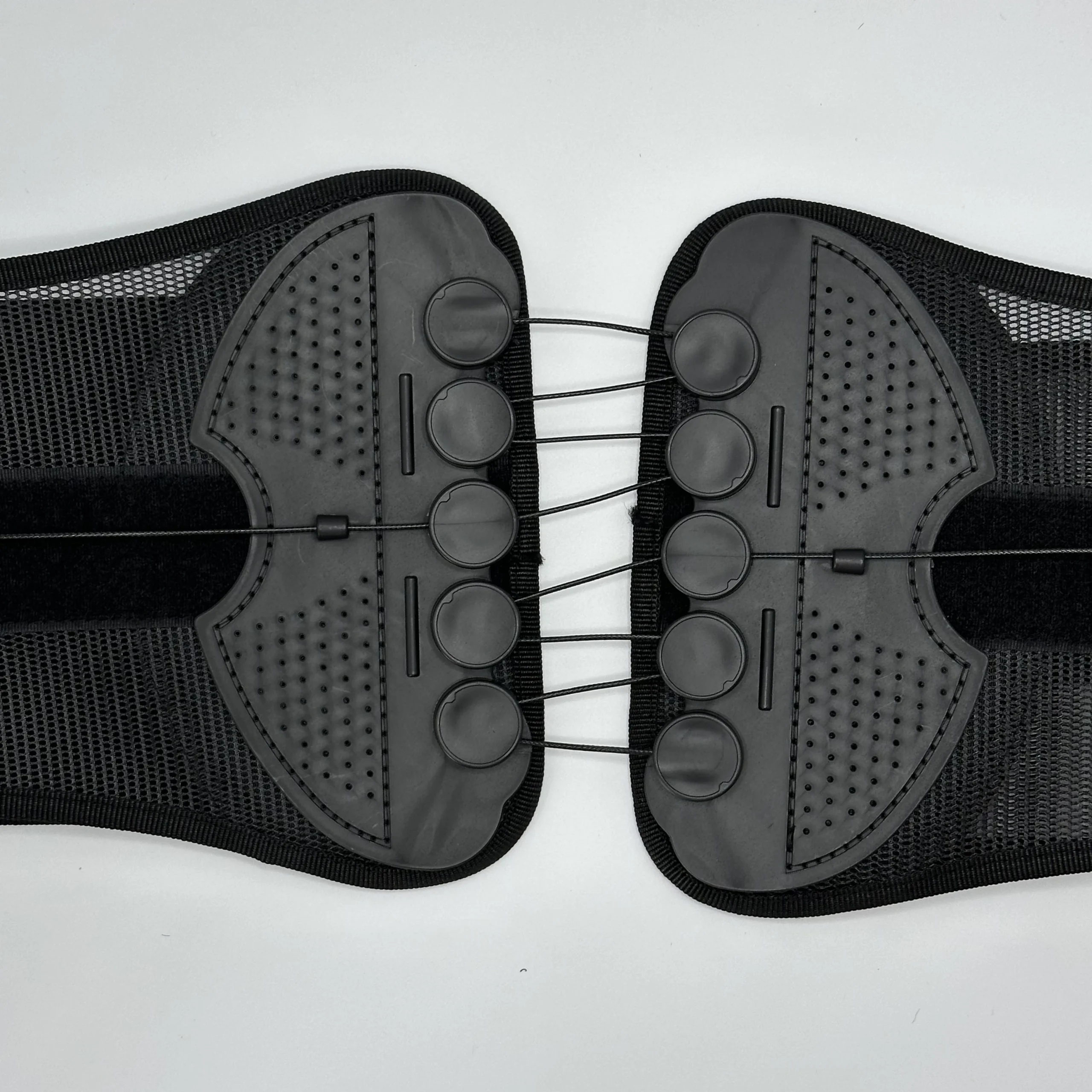 Soporte Lumbar de Compresión Faja Transpirable de Malla para Protección de la Espalda Hombre y Mujer