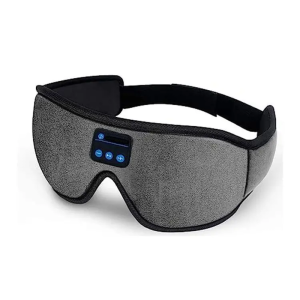 Antifaz para Dormir con Auriculares Bluetooth 3D Altavoz HD Integrado para Escuchar Música