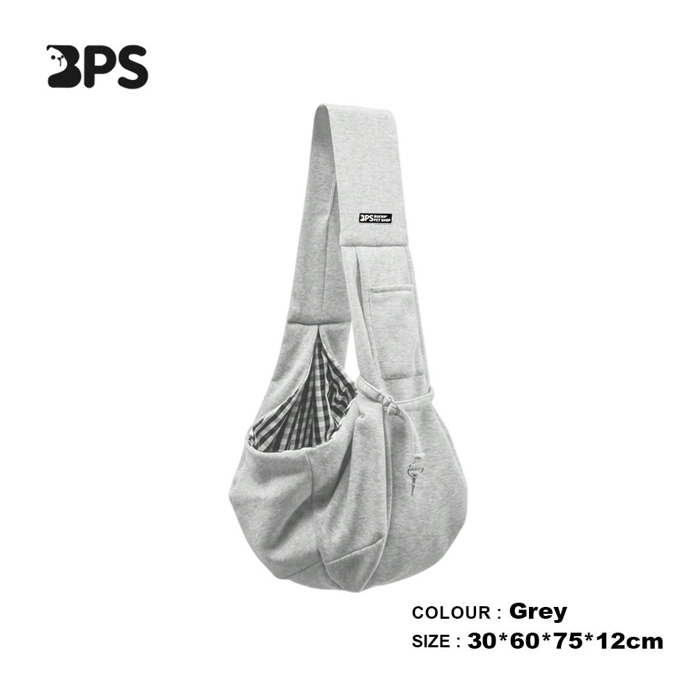 Transportín bandolera de algodón para perros y gatos pequeños