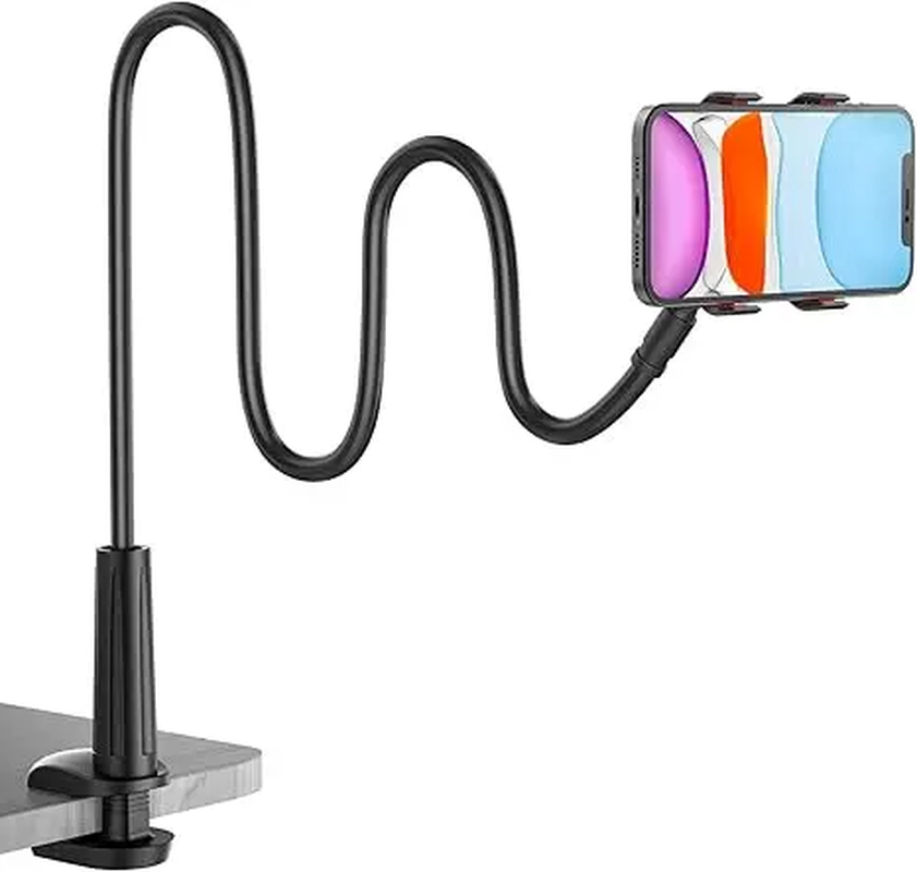 Soporte flexible de cuello de cisne para móvil con pinza - Imagen 10